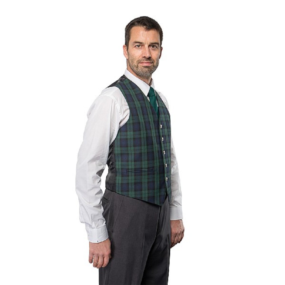 TARTAN Argyll Waistcoat - UK 44 R (EU 54 standard)