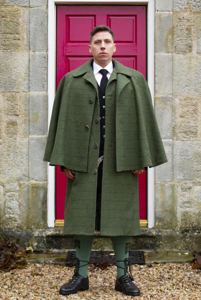 Harris Tweed Cape, made to measure