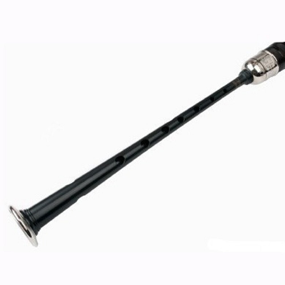 McCallum Full Alloy Engraved Blackwood Bagpipe - Thistle