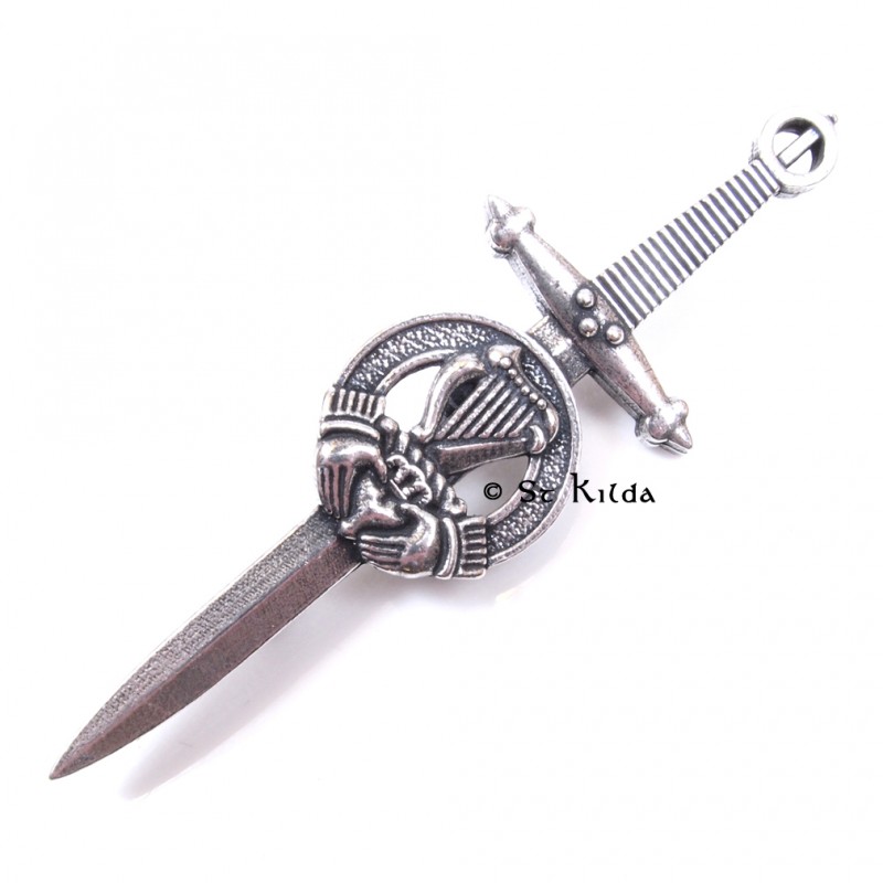 kilt Pin, Irish Harp