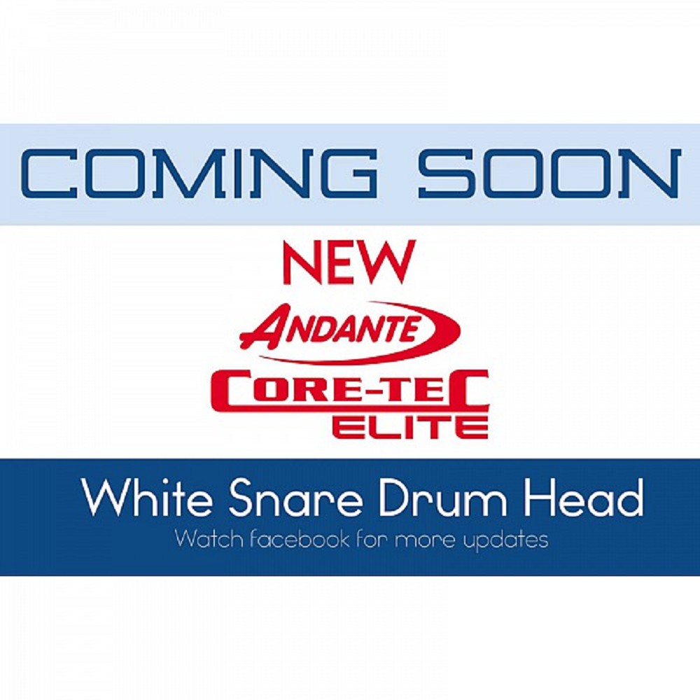 14" Andante WHITE Elite CoreTec Head