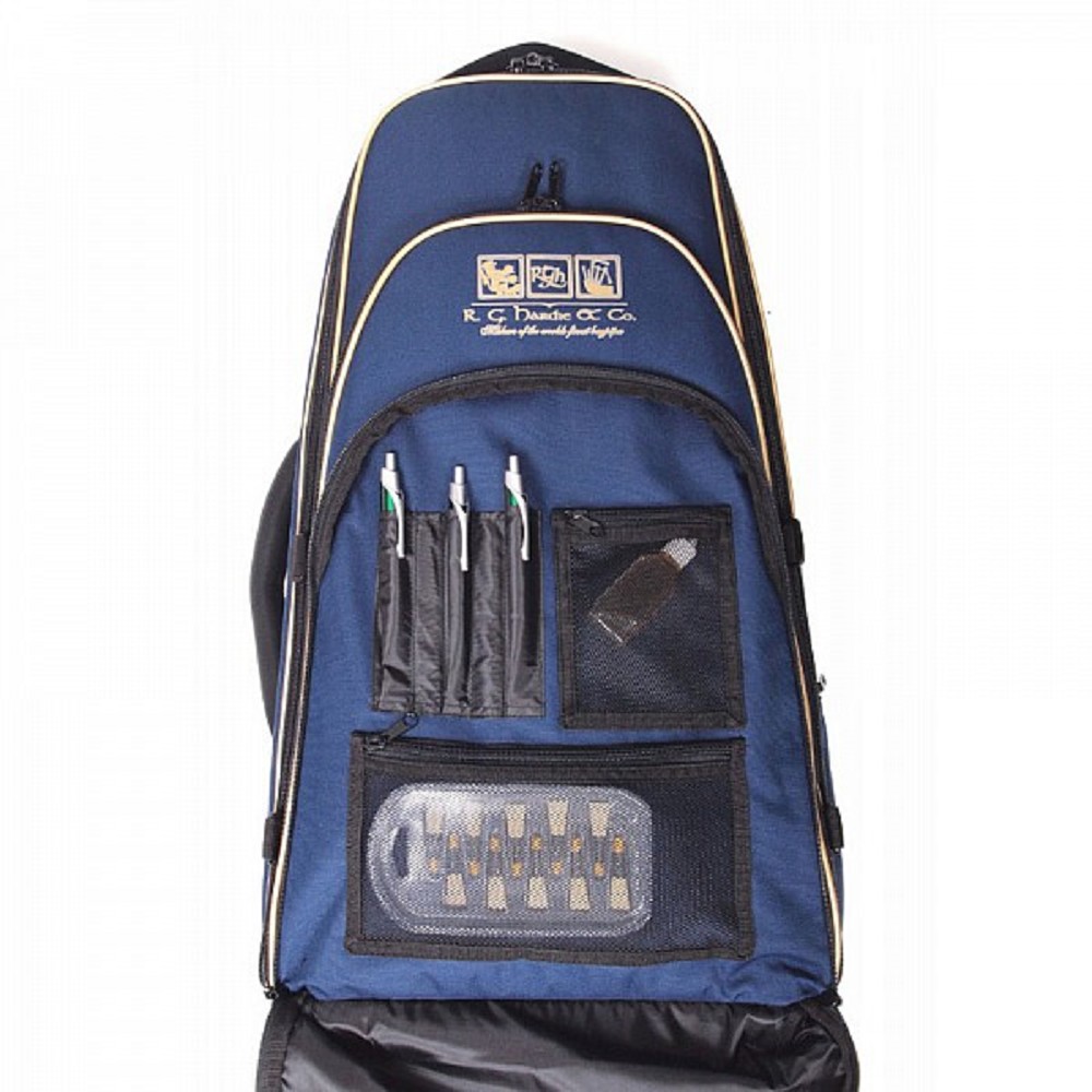 RG Hardie Piper Deluxe Bagpipe Case, blue