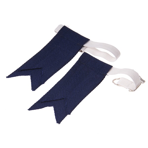 Junior Flashes for Kilt Hose - Red