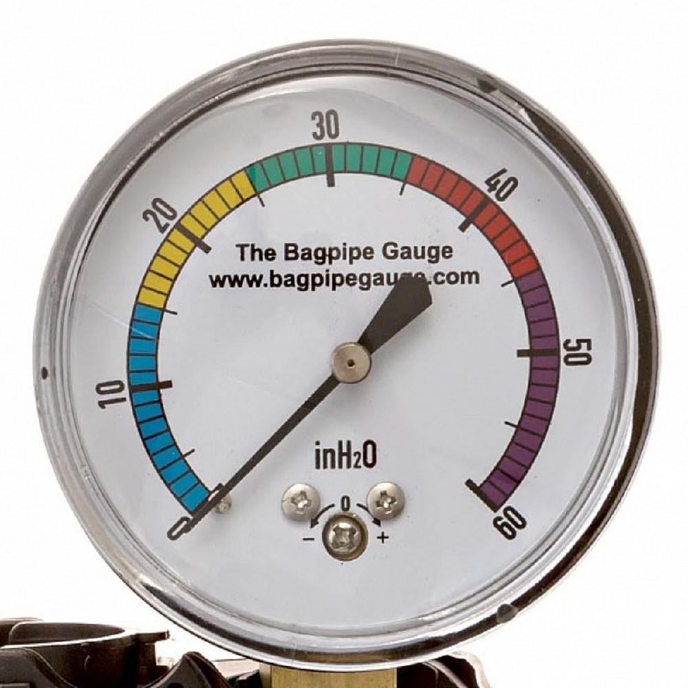 Bagpipe Pressure Gauge (Manometer)