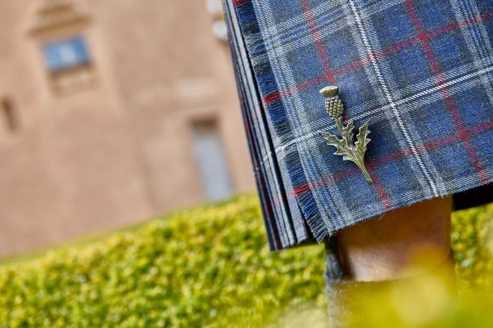 Flower of Scotland Kilt Pin