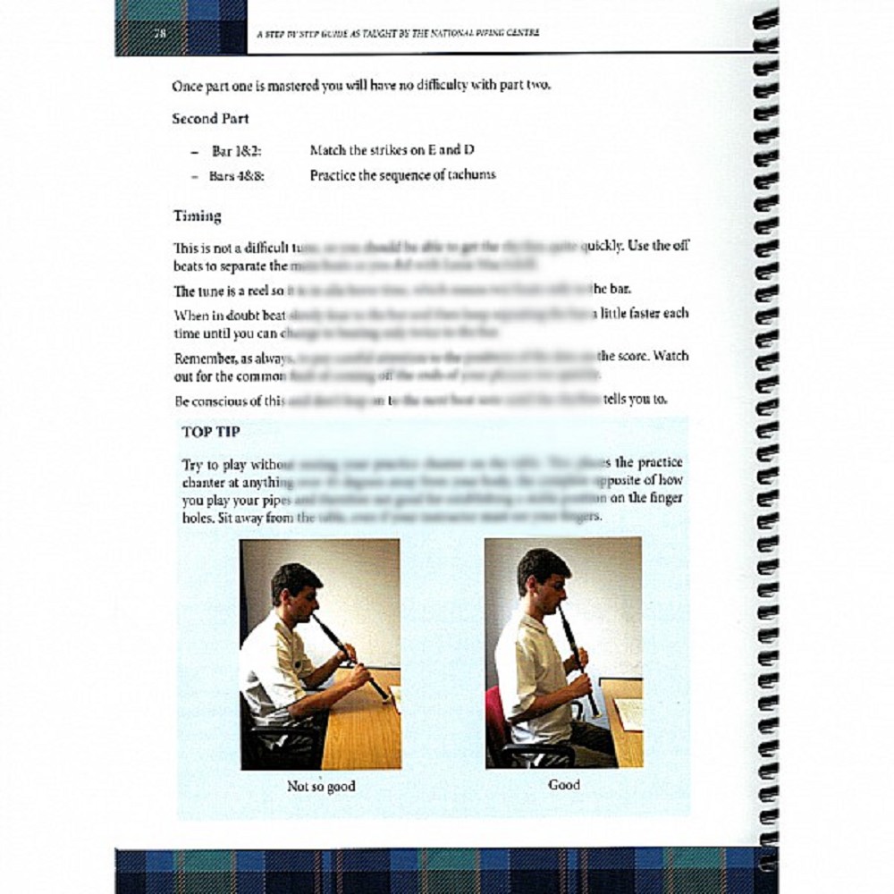 College of Piping Tutor 3, English