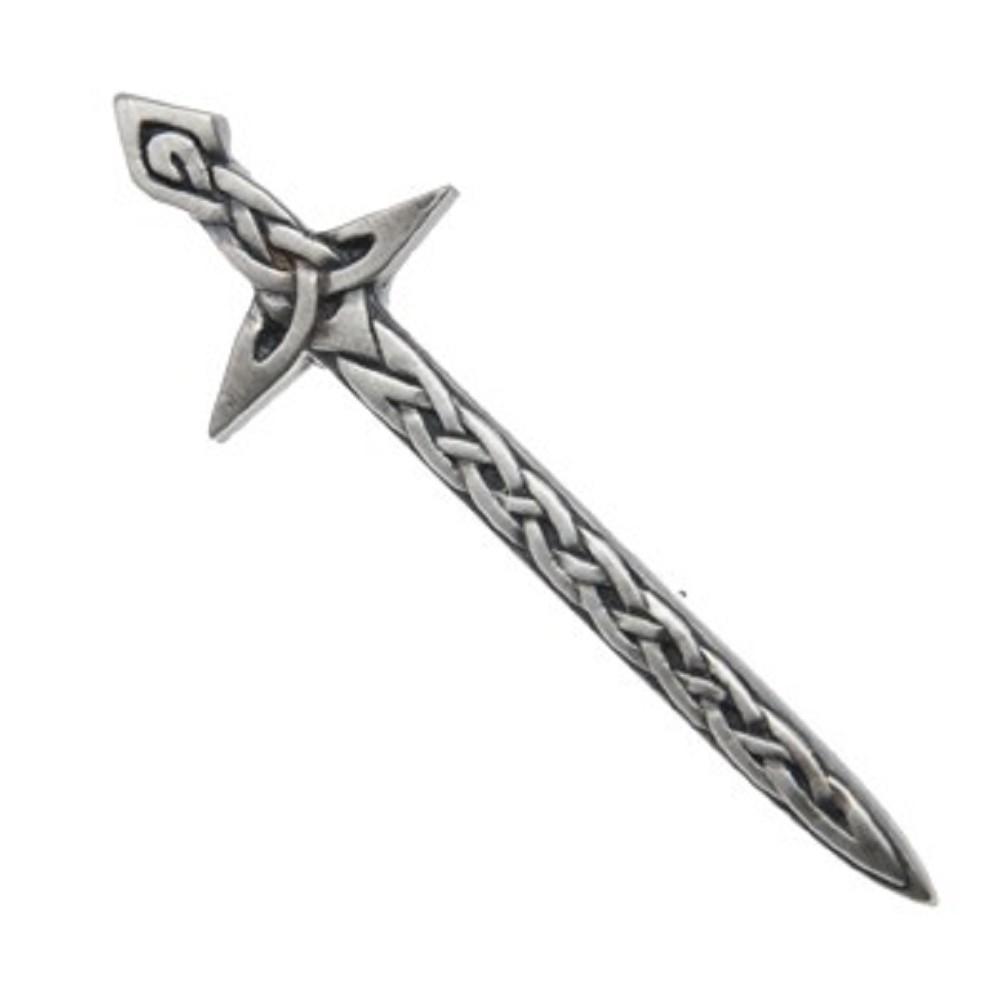 Full Celtic Sword Kilt Pin