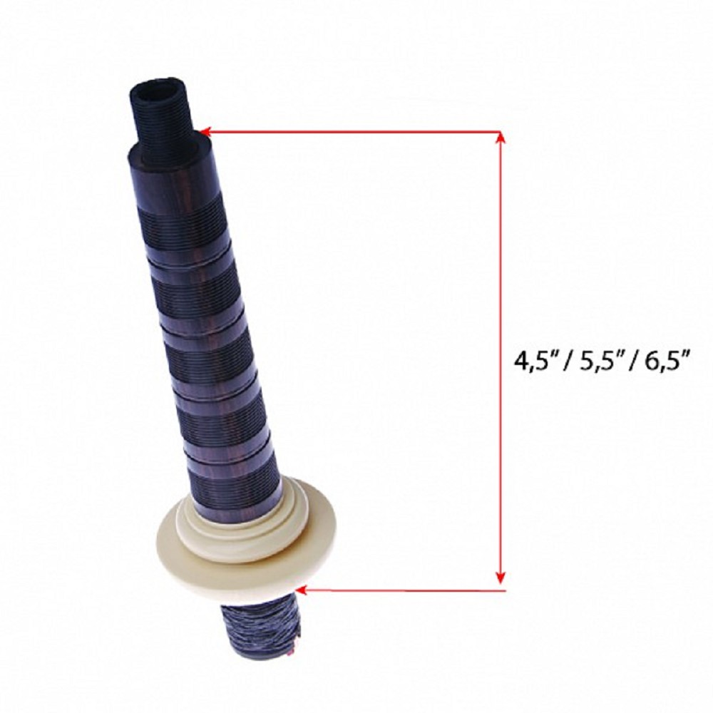 Hardie N°1 Blackwood Blowpipe avec bulbe imit. ivoire