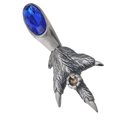 Grouse Kilt Pin - Ruby
