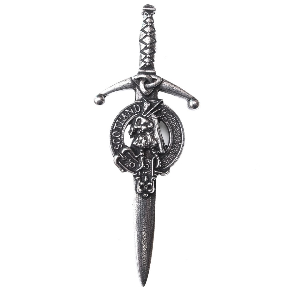 Gaelic Bagpiper Kilt Pin