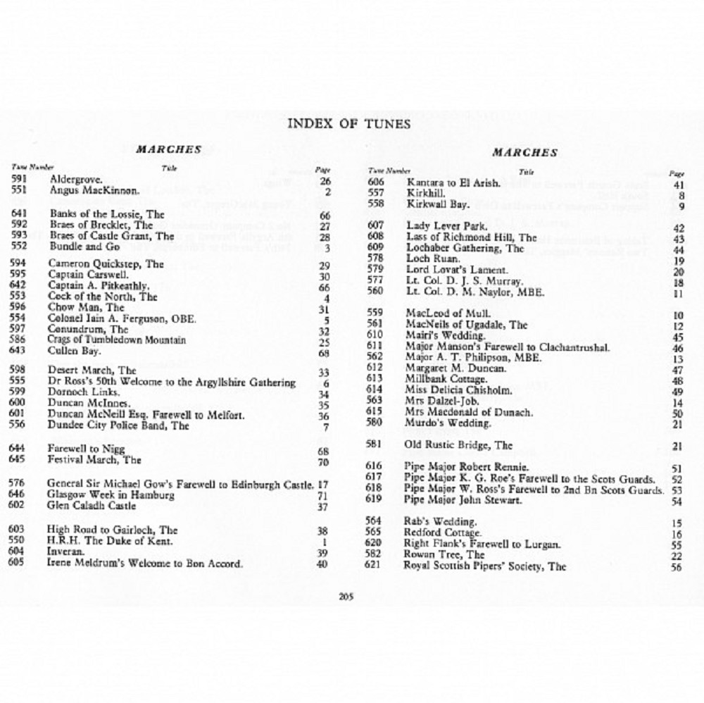 Scots Guards Standard Settings of Pipe Music, Volume 2