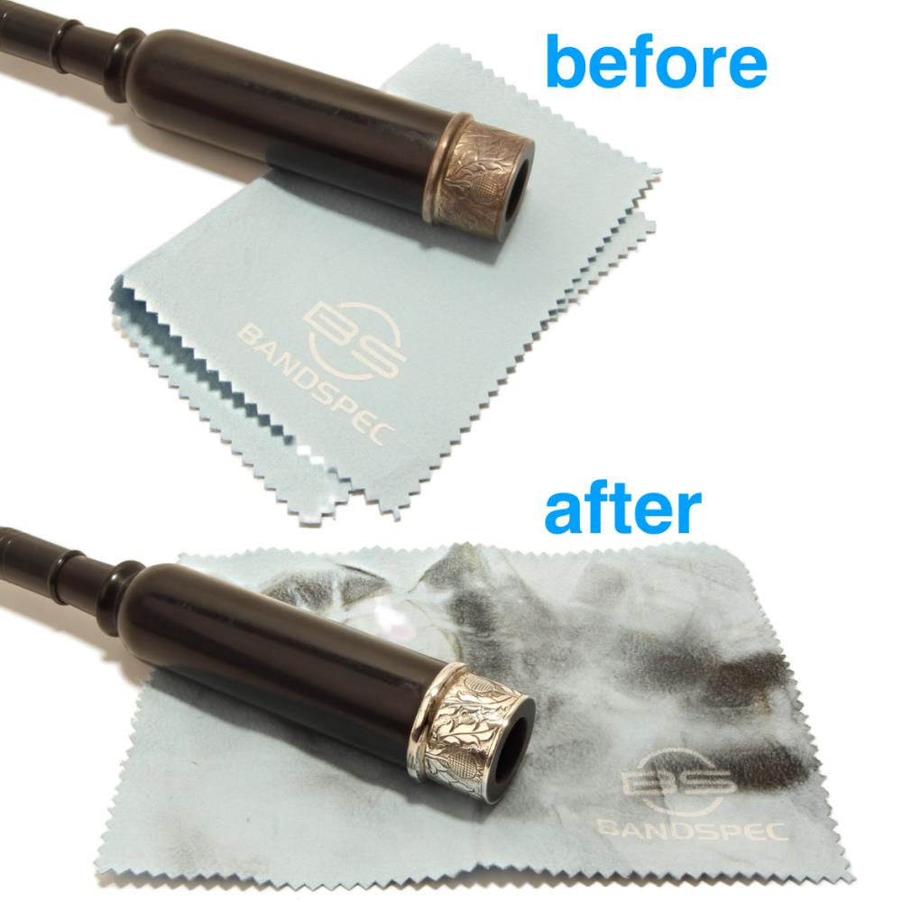 BandSpec Bagpipe Metal Polish Cloth