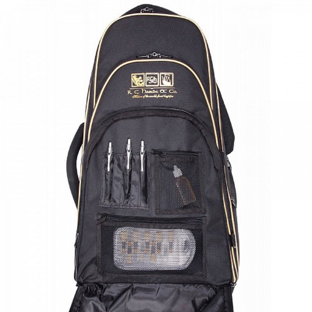 RG Hardie Piper Deluxe Bagpipe Case, black