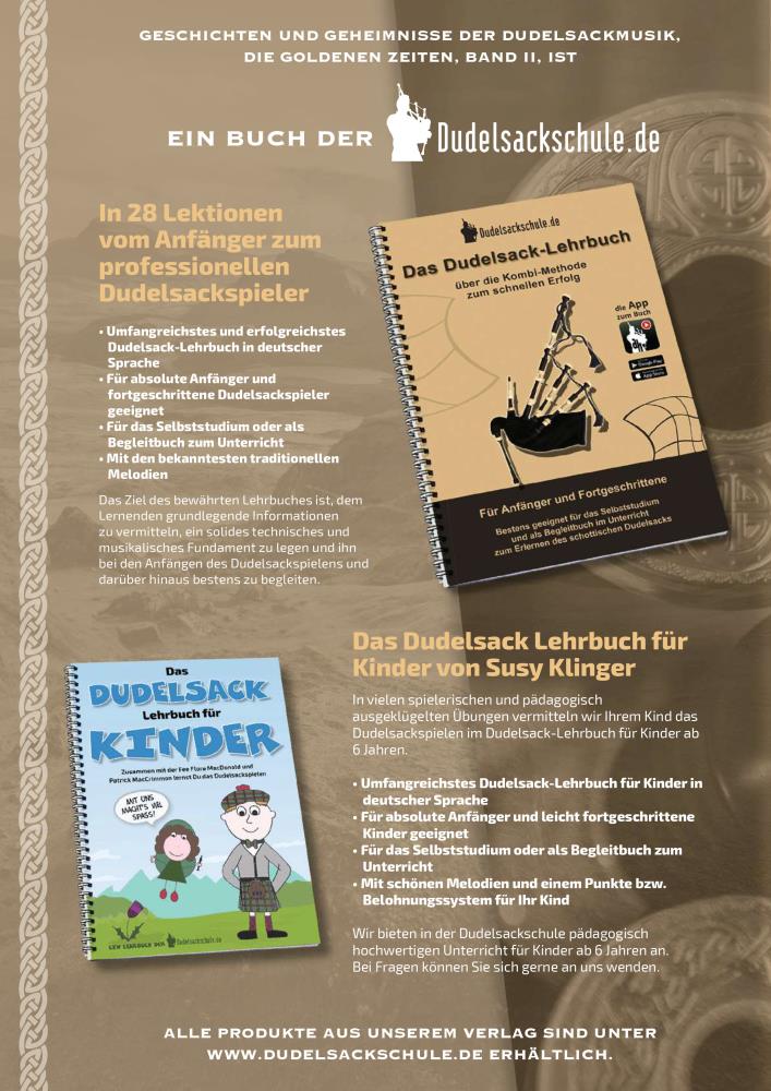 Geschichten und Geheimnisse der Dudelsackmusik - Band 2 - Die goldenen Zeiten 1950 bis 1990