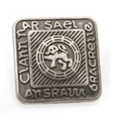 Button, Ancient Silver, large