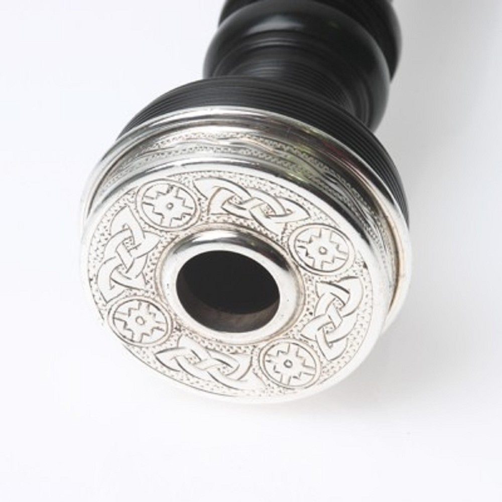 McCallum AB9-Half Silver Blackwood Bagpipe