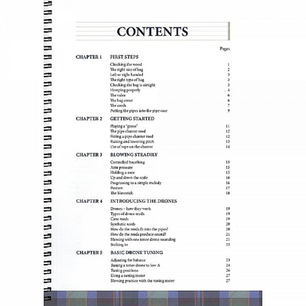 College of Piping Tutor 2 Book, Anglais