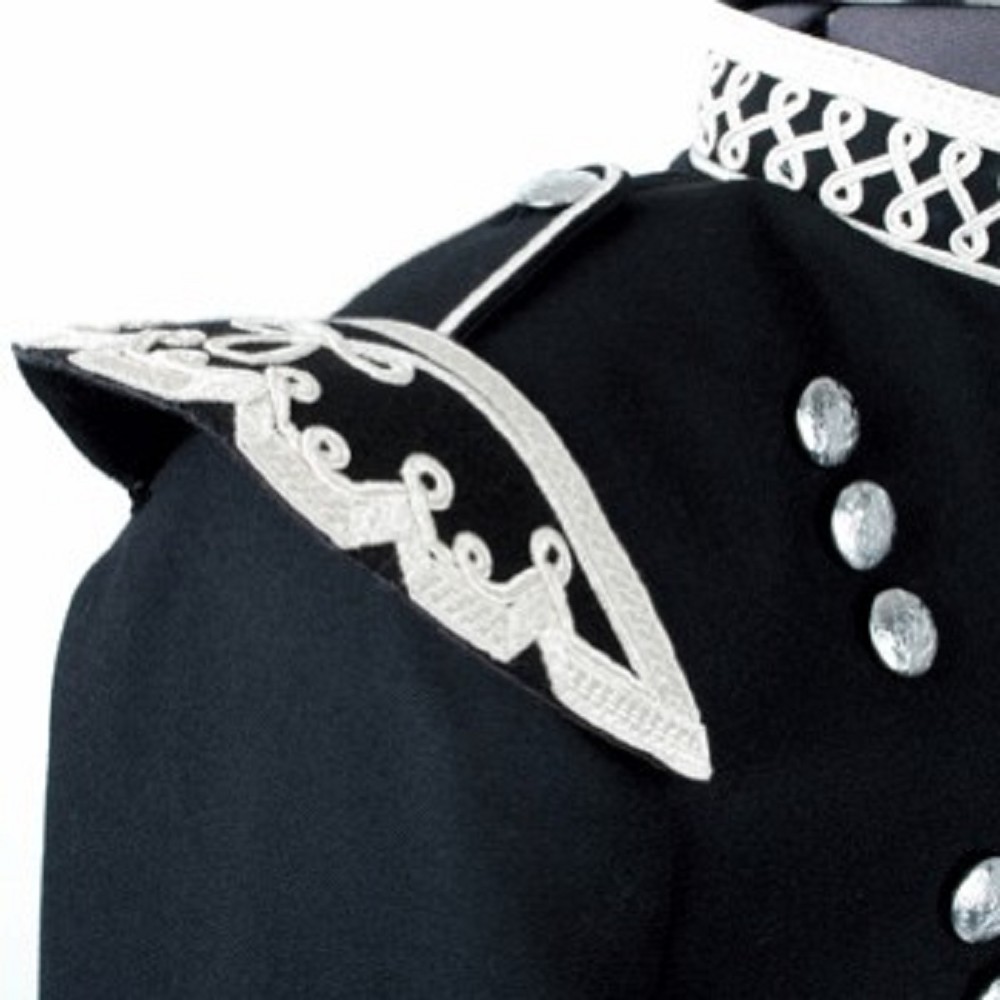GP1 Guards Doublet Black/Silver - UK 40 L (EU 50 long)