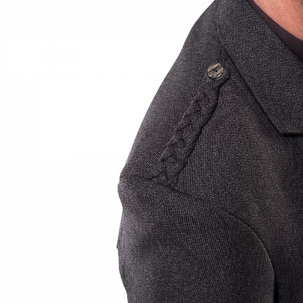 Charcoal Arrochar Tweed Jacket and Waistcoat - UK 38 L (EU 48 long)