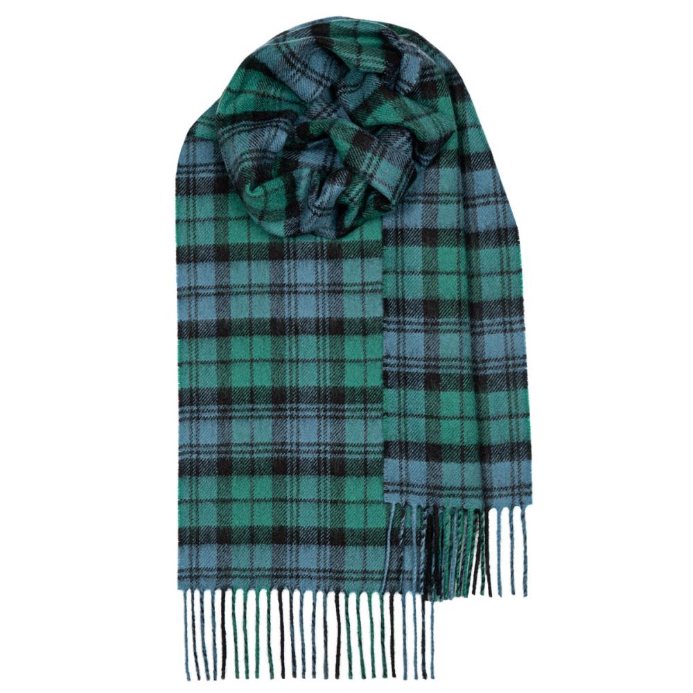 Campbell Clan Ancient Lambswool Tartan Scarf