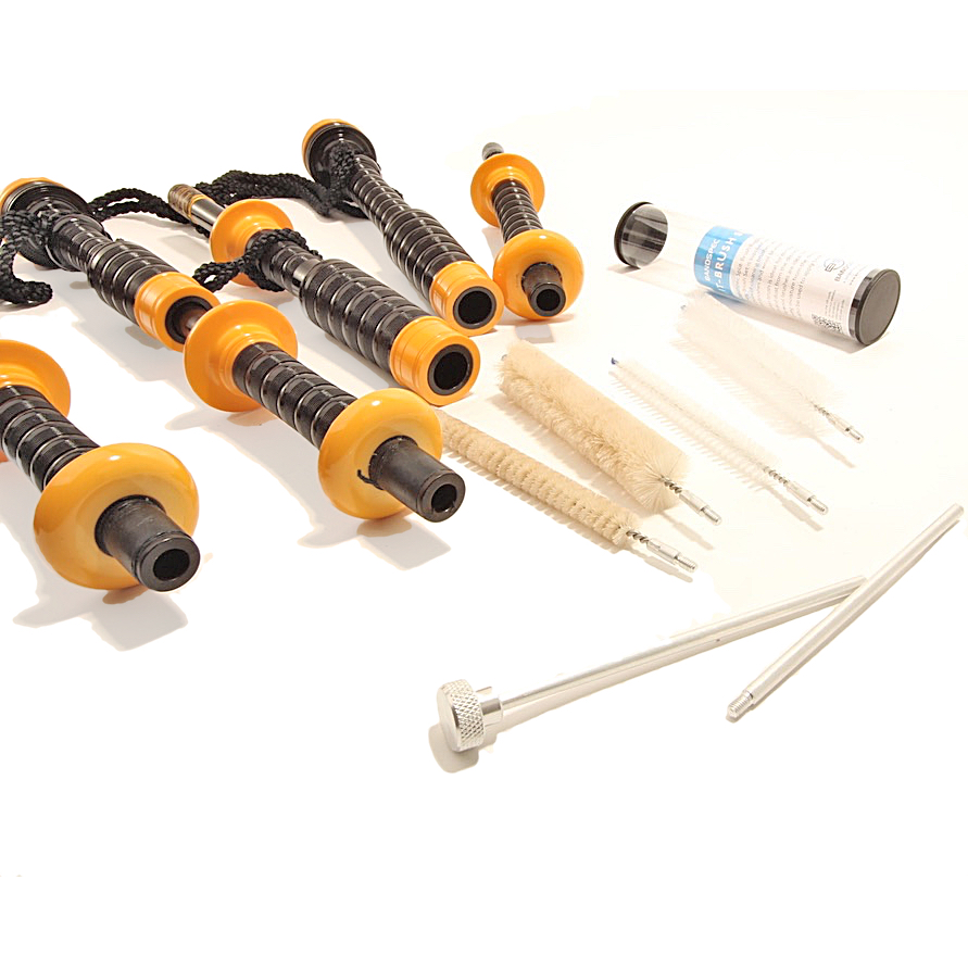 Split-Brush Bagpipe Cleaning Brushes