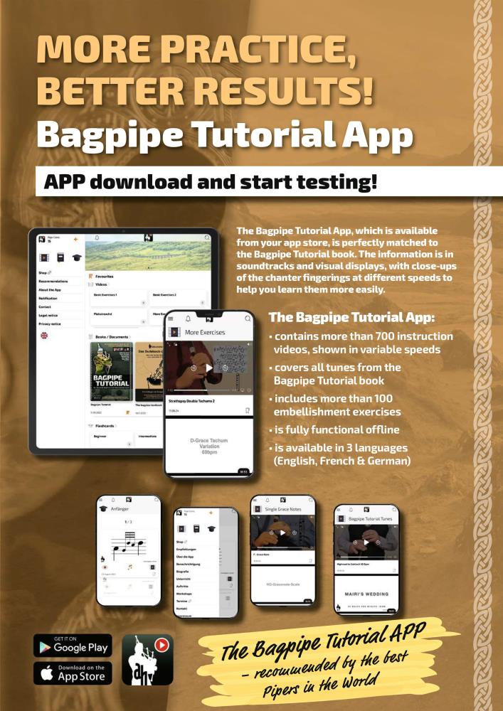 Bagpipe Tunes and Their Stories - Vol. 2 - Golden Times 1950 - 1990