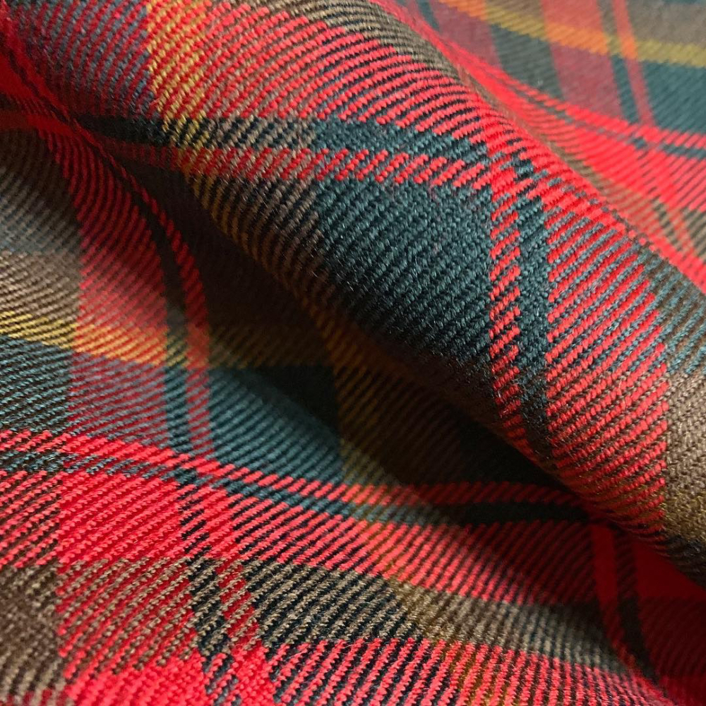 House of Edgar Heavyweight Tartan Fabric