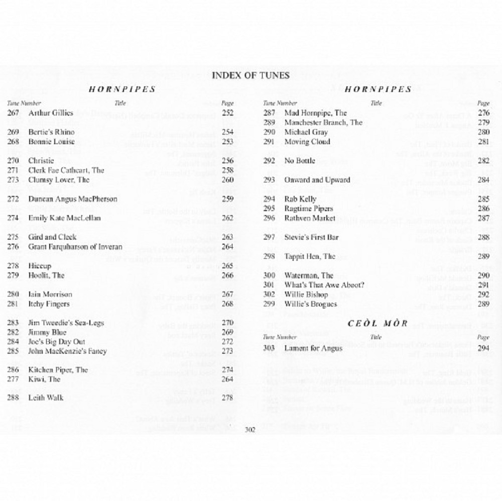 Scots Guards Standard Settings of Pipe Music, Volume 3