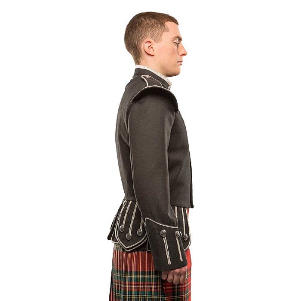 MD1 Military Doublet Black/Silver - UK 36 R (EU 46 standard)