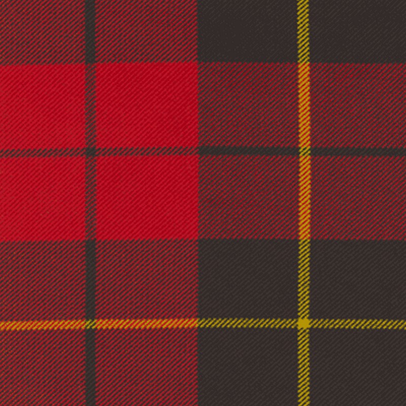 Wallace Red Modern BA177T, Polyviscose, Marton Mills
