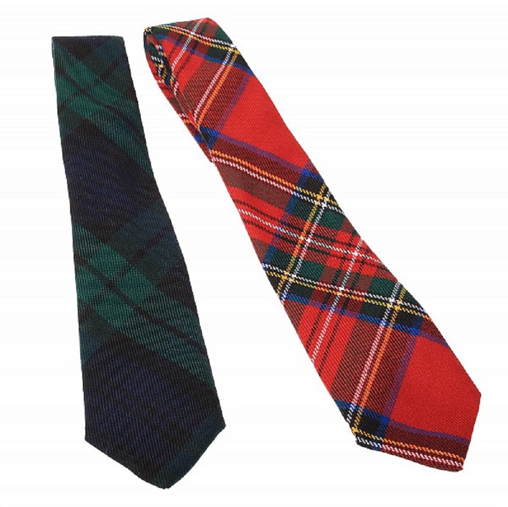Boys Tartan Tie, Lightweight