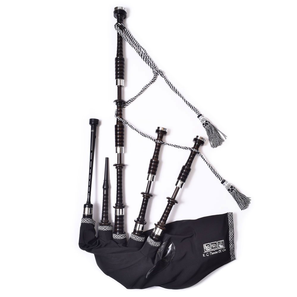 R.G. Hardie RGH02AB Blackwood Bagpipe