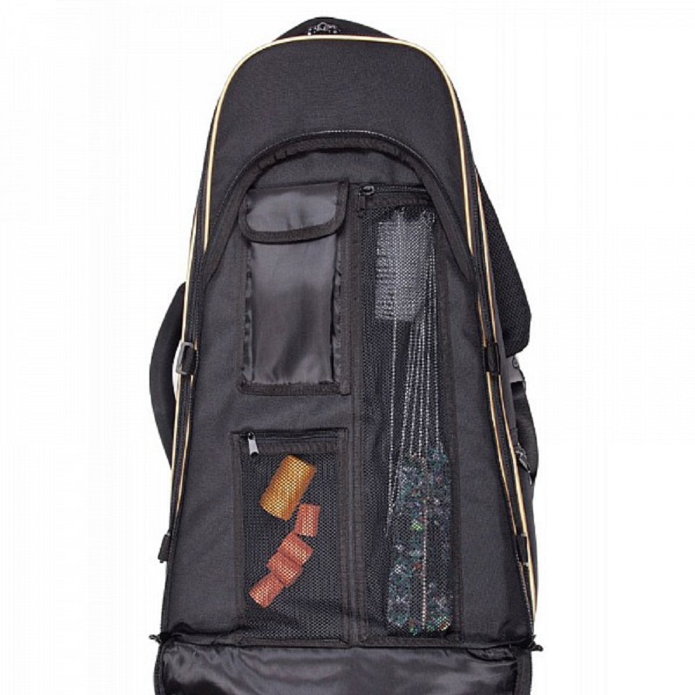 RG Hardie Piper Deluxe Bagpipe Case, black