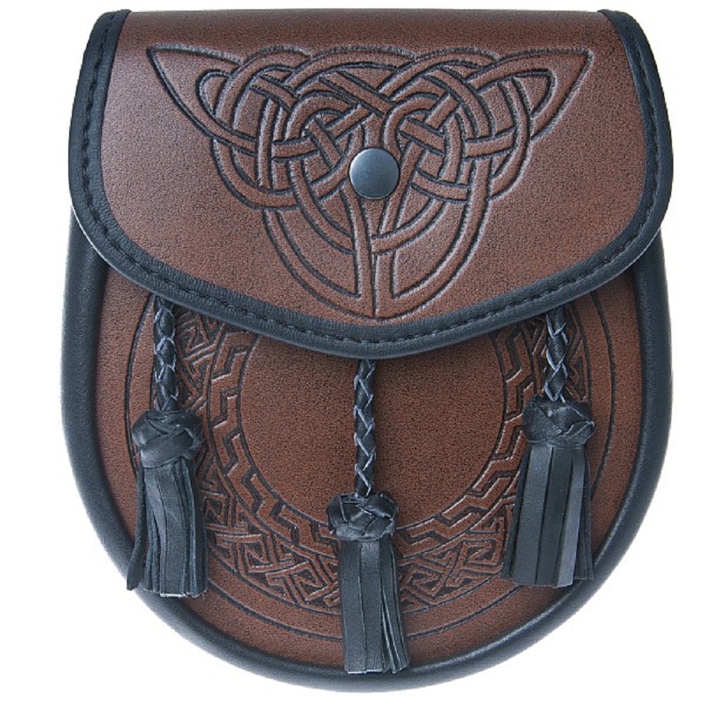 Leather Day Sporran SDY11BR