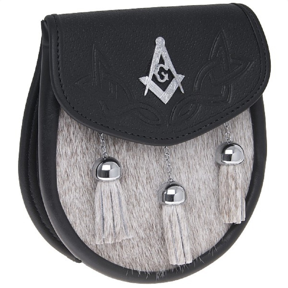 Semi Dress Sporran SSD6 Masonic