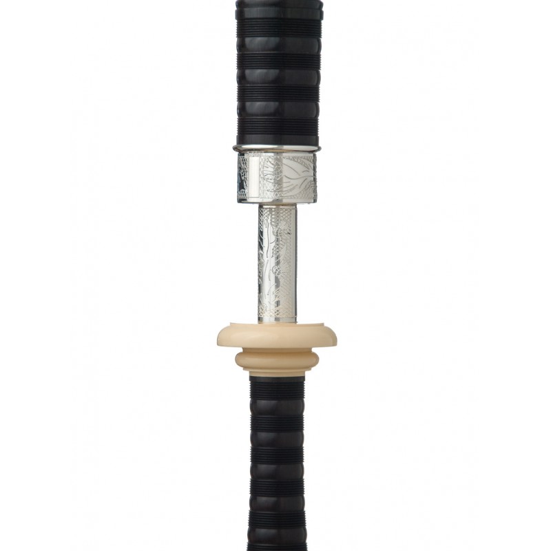Peter Henderson PH05 Silver Blackwood Bagpipes