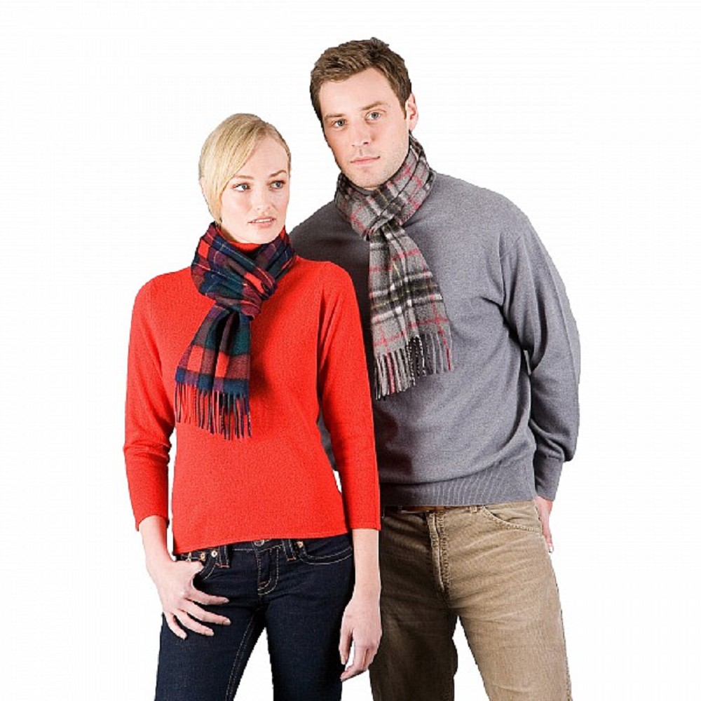 Clan Tartan Scarf, lambswool