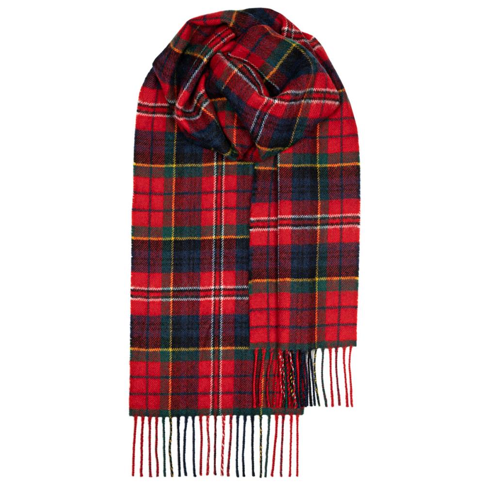MacPherson Clan Modern Lambswool Tartan Scarf