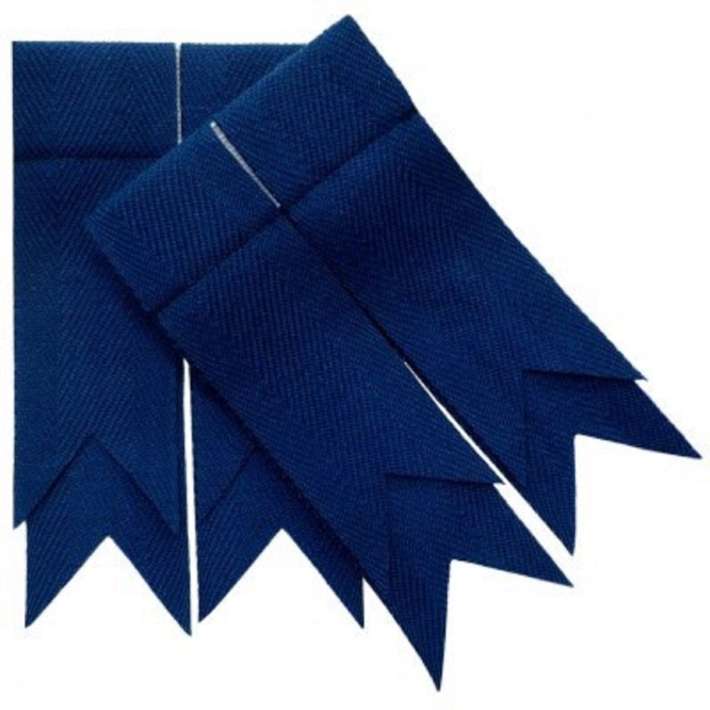 Flashes for Kilt Hose, Dark blue