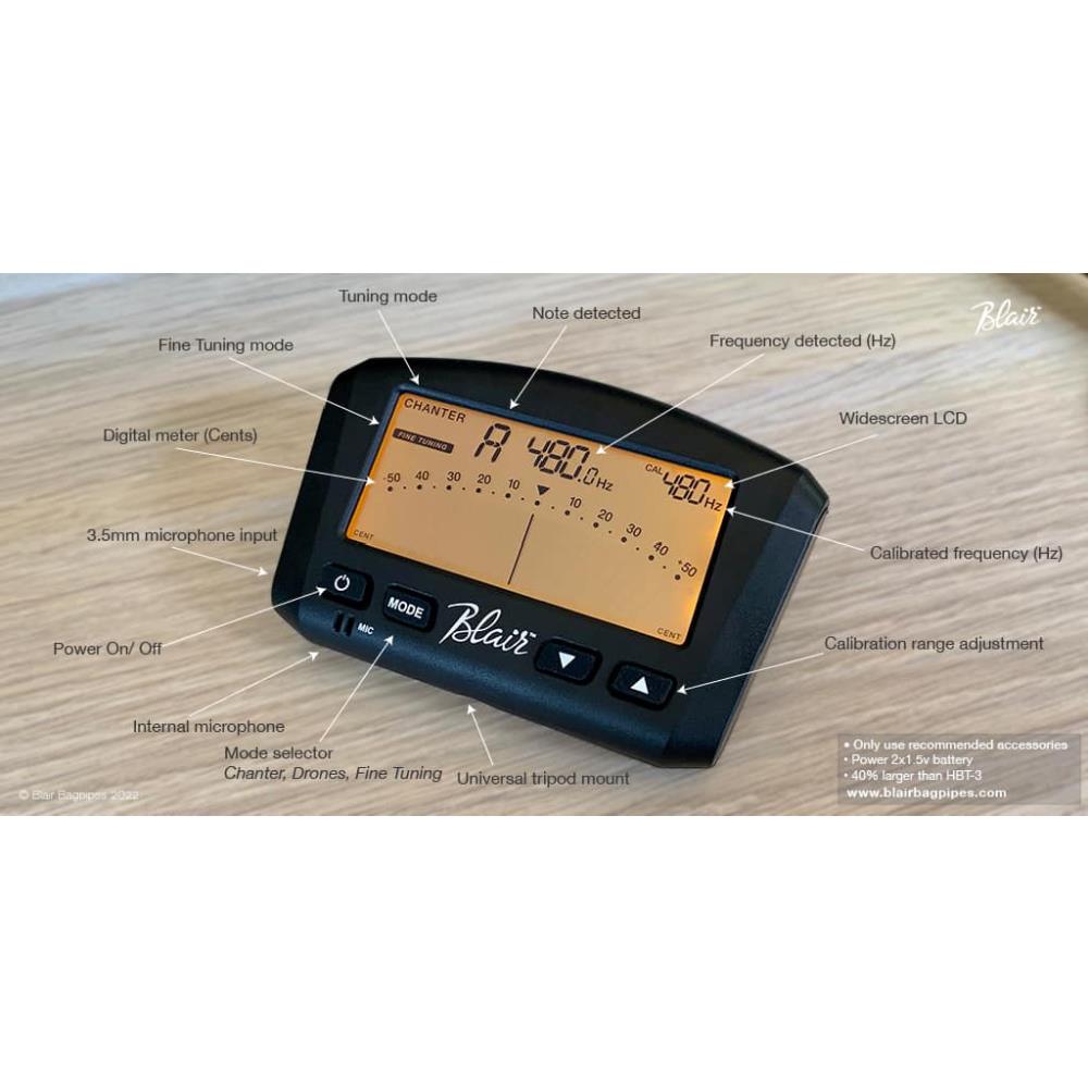 Blair Highland Bagpipe Tuner