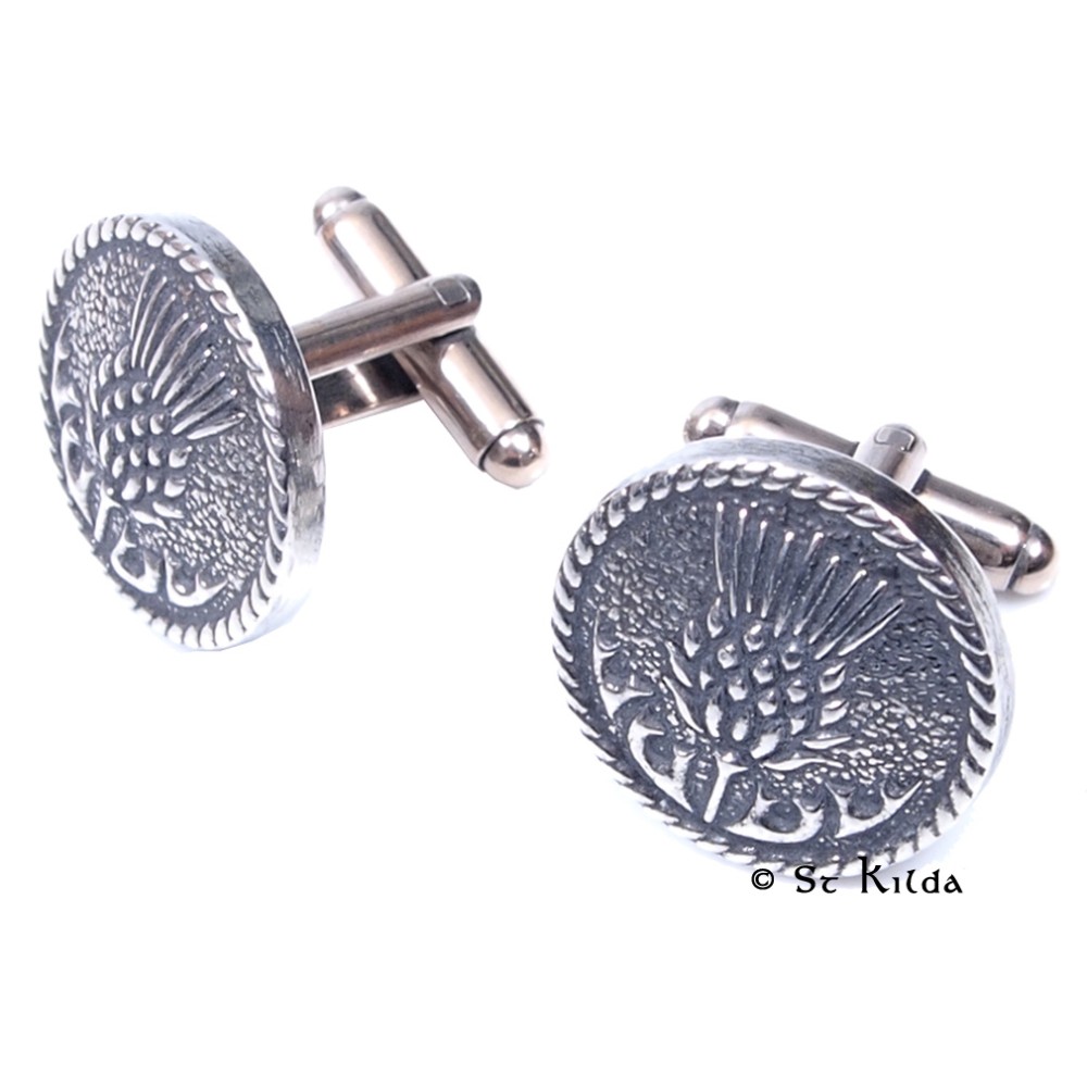 Thistle Cuff Links