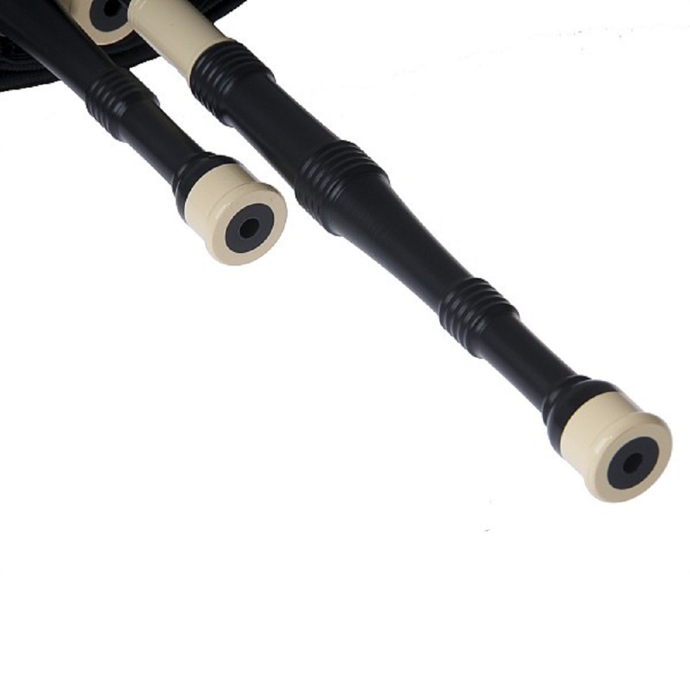 McCallum Small Pipes Key of A, Imitation Ivory Mounts