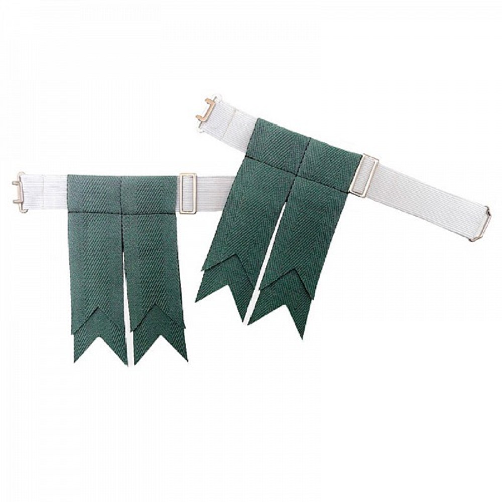 Flashes for Kilt Hose, weathered blue