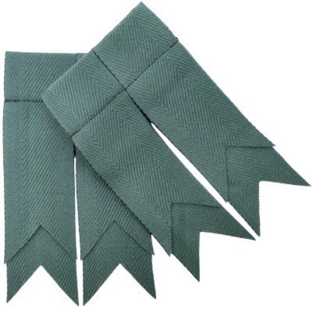 Flashes for Kilt Hose, weathered blue