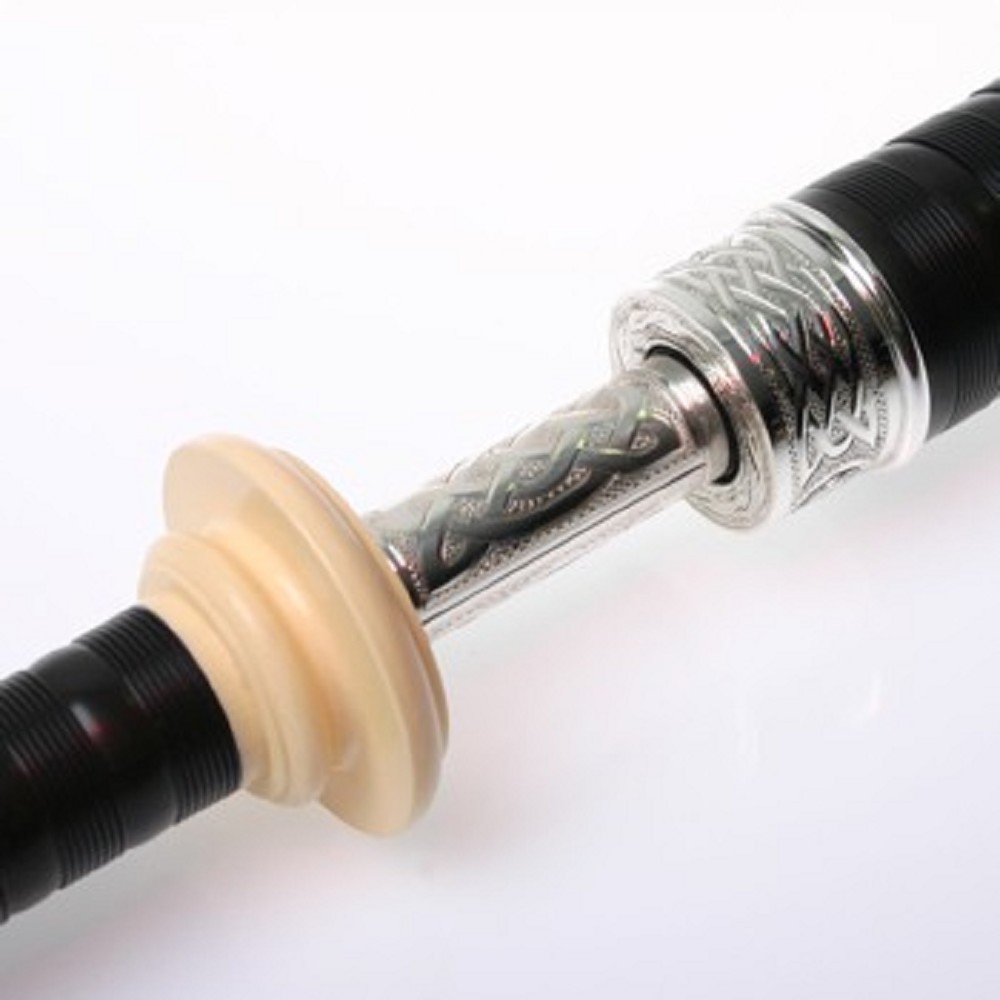 McCallum AB9-Half Silver Blackwood Bagpipe