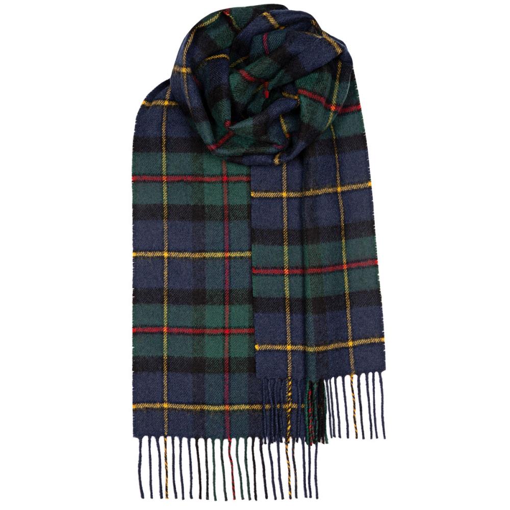 MacLeod of Harris Modern Lambswool Tartan Scarf