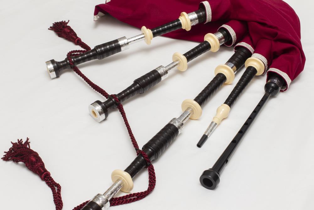 Fred Morrison ABFM4 Highland Bagpipes