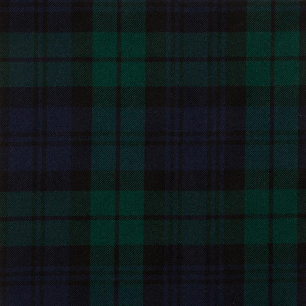 Black Watch Modern BLW/A Mediumweight Tartan Fabric, Lochcarron of Scotland
