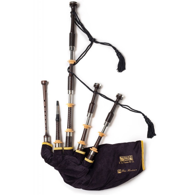 Peter Henderson PH1HC CELTIC Heritage Blackwood Bagpipe