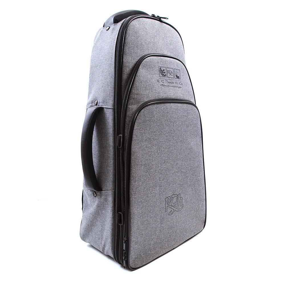 R.G. Hardie Deluxe Bagpipe Case, grey